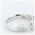 Autre Marque Diamantring mit grünem Granat Pt900 - Ansicht 5