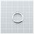 Autre Marque Pt900 Platin-Diamantring Silber - Ansicht 6