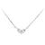 Autre Marque Collana in diamante Pt850 4℃ Argento
