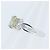 Autre Marque Anello in Sfenopite e Diamante in Oro Bianco Au750 Argento - vista 2