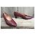 Autre Marque Décolleté Delage Pelle di iguana Rosso Scuro 40 Bordò - vista 2
