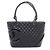 Borsa tote grande della linea Cambon di Chanel Nero