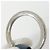 Ring Hermès Portachiavi Tab Hermes Blu Verde chiaro - vista 5