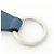 Ring Hermès Portachiavi Tab Hermes Blu Verde chiaro - vista 6