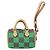Portachiavi Mini Speedy Damier Pop di Louis Vuitton Marrone Verde Verde chiaro