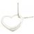 Tiffany & Co Collana Open Heart Tiffany Argento - vista 4