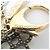 Portachiavi Bijou Sac Tapage M65090 Louis Vuitton Argento D'oro - vista 9