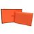 Hermès Tarjetero Calvi Duo Verso de cuero Epsom Hermes Naranja Amarillo - vista 2