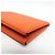 Hermès Tarjetero Calvi Duo Verso de cuero Epsom Hermes Naranja Amarillo - vista 8