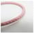 Hermès Bracciale in pelle e metallo Hermes Glennan H071681F Argento Rosa  - vista 5
