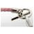 Hermès Bracciale in pelle e metallo Hermes Glennan H071681F Argento Rosa  - vista 8