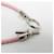 Hermès Bracciale in pelle e metallo Hermes Glennan H071681F Argento Rosa  - vista 9