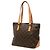 Louis Vuitton Braune Monogramm Cabas Piano - Ansicht 2