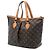 Louis Vuitton Borsa Palermo PM Monogramma Marrone - vista 2