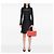Chanel Rosso Piccola Borsa Executive in Pelle di Vitello Cerf - vista 7