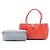 Chanel Rosso Piccola Borsa Executive in Pelle di Vitello Cerf - vista 8