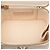 Chanel Mini Vanity Case in Caviar Iridescente Marrone con Catena e Perla in Alto Beige - vista 4