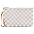 Louis Vuitton Neverfull MM Damier Azur Weiß Tasche