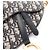 Borsa Saddle Mini Oblique Christian Dior Crudo Blu navy - vista 6
