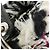 Borsa Lady Medium Christian Dior Nero Bianco - vista 5