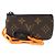 Pochette Cle Monogram Solar Ray Louis Vuitton M44487 Marron