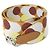 Correa Flipper Ball 082251CK de Hermès Dorado Amarillo Caramelo