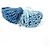 Ring Portachiavi Hermès Carmen Unodos Blu Blu chiaro - vista 3