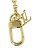 Louis Vuitton Monogram Accessory Bag Charm Bee Yellow - view 5