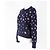 CHANEL Pullover aus floralem Cashmere Blau - Ansicht 3
