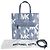 Borsa a spalla in pelle Kenley di Michael Kors in blu