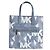 Borsa a spalla in pelle Kenley di Michael Kors in blu - vista 2