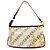 Pochette in PVC stampata in seta Louis Vuitton Charms Marrone - vista 2
