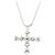 Collana incrociata mini a forma di pera Harry Winston Argento - vista 2
