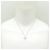Collana incrociata mini a forma di pera Harry Winston Argento - vista 3