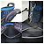 Borsa Balenciaga Bazaar Shopper XS Nero Blu - vista 10