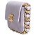Wallet On Chain Borsa a catena mini Framing di Chanel Porpora - vista 2