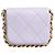 Wallet On Chain Borsa a catena mini Framing di Chanel Porpora - vista 3