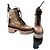 Botas desérticas de plataforma Laureate Louis Vuitton EU 38 Beige Gris pardo Marrón oscuro