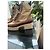 Botas desérticas de plataforma Laureate Louis Vuitton EU 38 Beige Gris pardo Marrón oscuro - vista 4