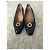 Céline Pumps in pelle Celine con dettaglio dorato Blu scuro - vista 6