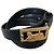Céline CELINE Paris Damen Gürtel 65 cm Leder Sulky Buckle Top Zustand Schwarz