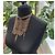 Collana in bronzo con perline Masai e cristalli Christian Dior di John Galliano 1997/98 - vista 2