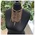 Collana in bronzo con perline Masai e cristalli Christian Dior di John Galliano 1997/98 - vista 9