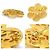 Spilla in metallo dorato Chanel Coco Mark D'oro - vista 4