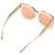 Gafas de sol Bottega Veneta BV0238S Rosa Melocotón - vista 2
