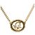 Collana in strass dorato Christian Dior D'oro - vista 3