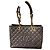 Chanel GST Tasche aus schwarzem genarbtem Leder