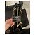 Chanel GST Tasche aus schwarzem genarbtem Leder - Ansicht 3