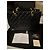 Chanel GST Tasche aus schwarzem genarbtem Leder - Ansicht 9