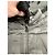 Grau/silberne gesteppte Jacke Chanel 17B mit Buchstabenmonogramm-Logo FR 36 - Schwarzes Band - Ansicht 19